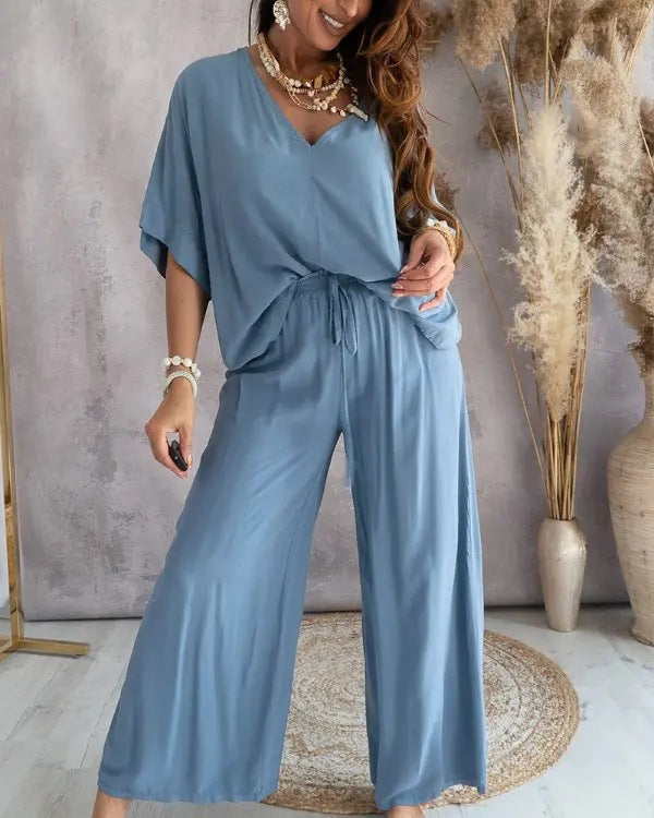 Conjunto Casual de Algodón S-XXL