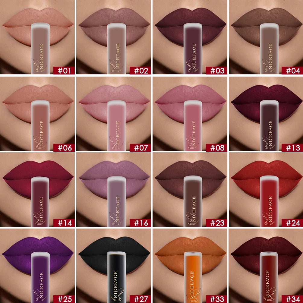 Labial Líquido Mate Long-lasting Waterproof