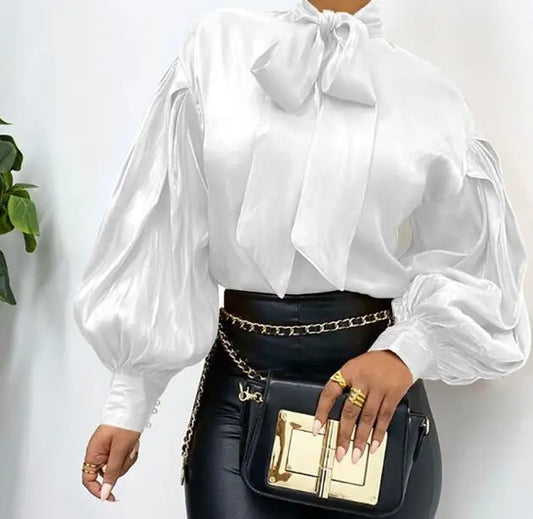 Vintage Style Shirt with Ruffles