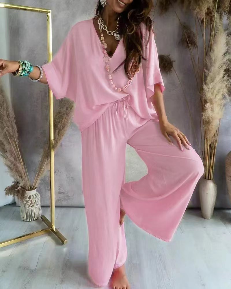 Conjunto Casual de Algodón S-XXL