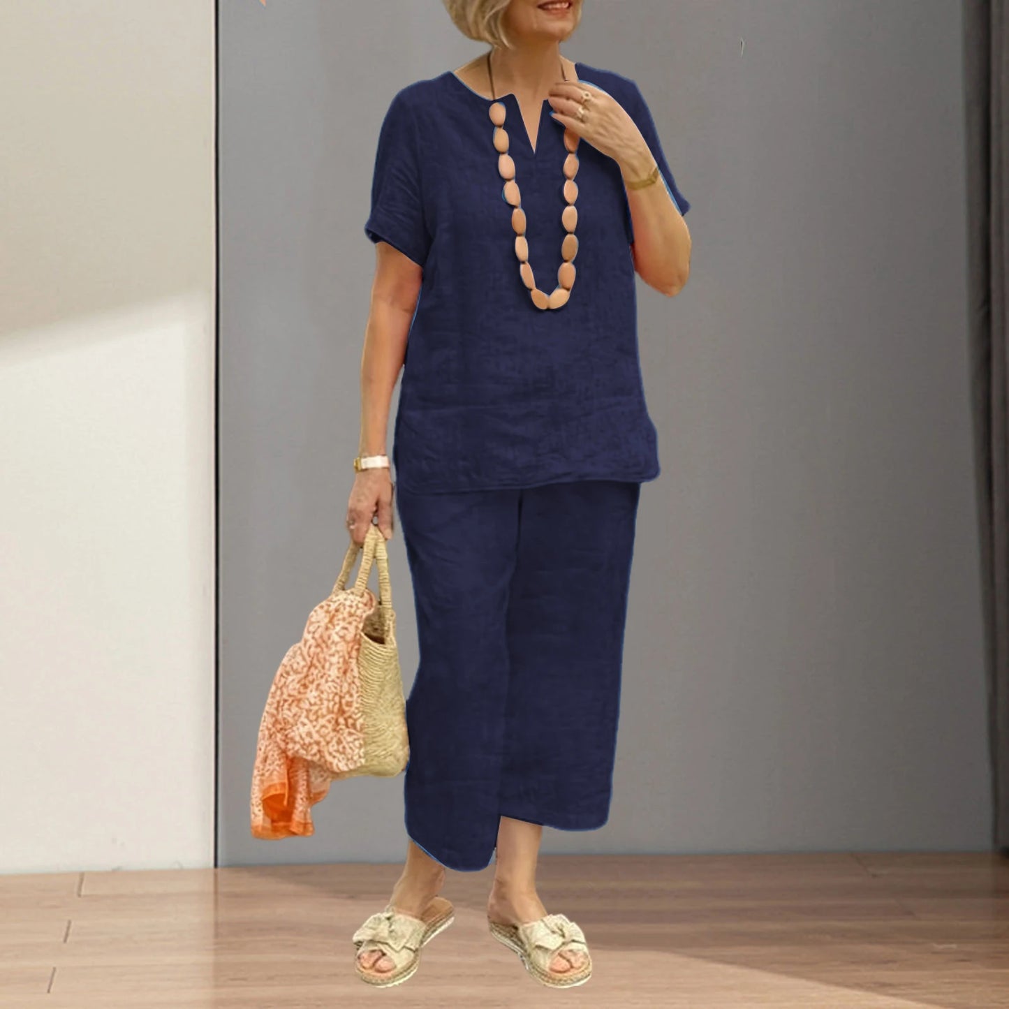 Casual Summer Set for Women - Elegant and Comfortable