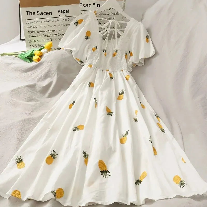 Fruit Print Dress