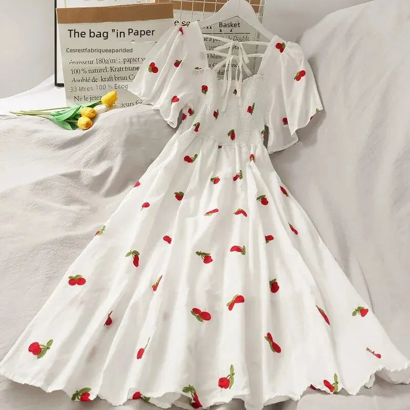 Fruit Print Dress