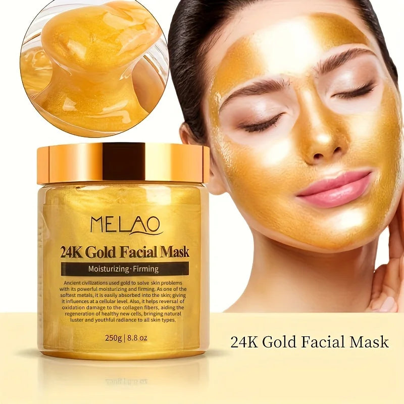Mascarilla Facial de Oro 24K MELAO - 250g
