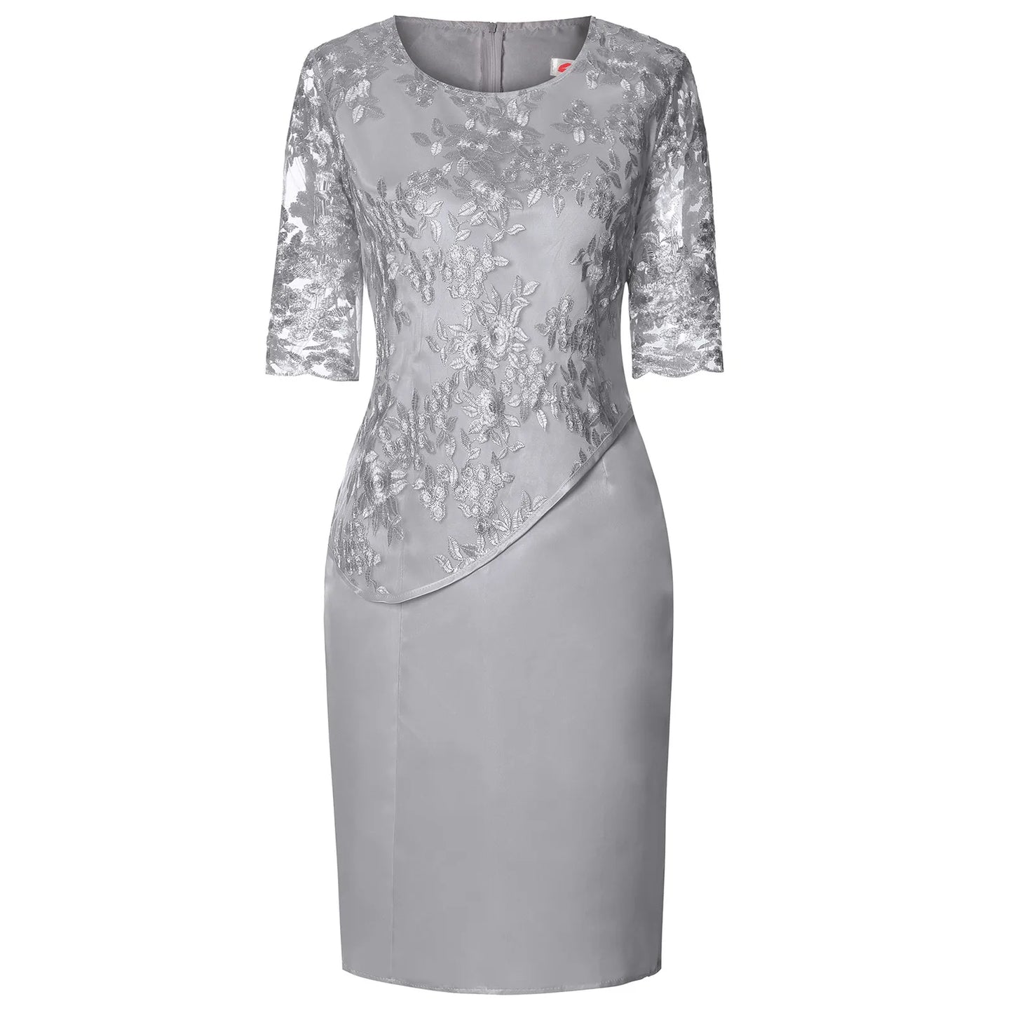 Vestido Elegante Midi Plus Size S-5XL