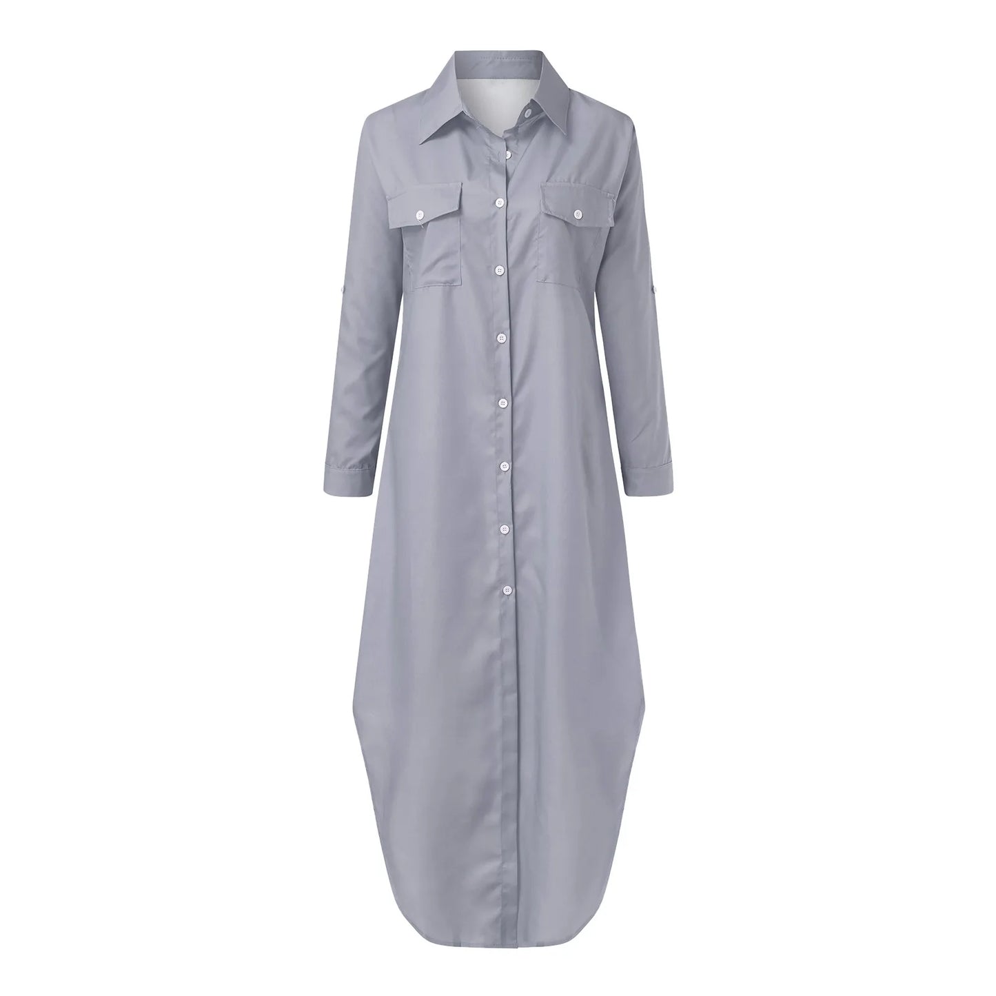 Vestido Camisero (S-5XL)