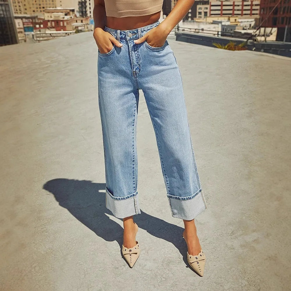 Jeans Rectos de Mujer S- XXL