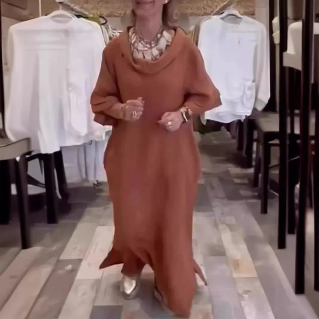 Vestido Maxi Suelto Casual y Elegante