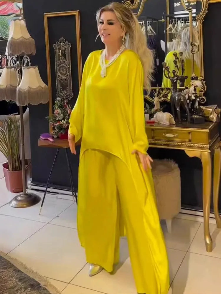 Conjunto de 2 Piezas Amarillo