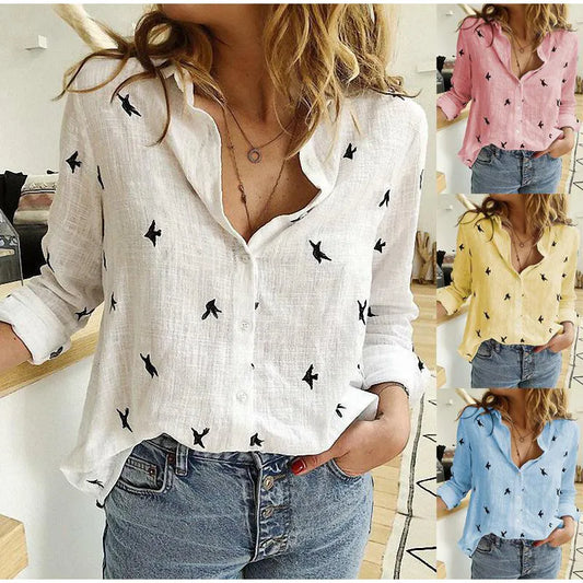 Elegant Cotton and Linen Shirt (S-5XL)