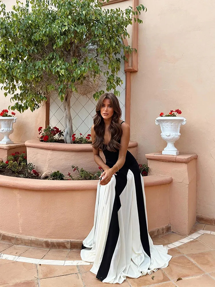 Vestido Elegante con Pliegues S-L