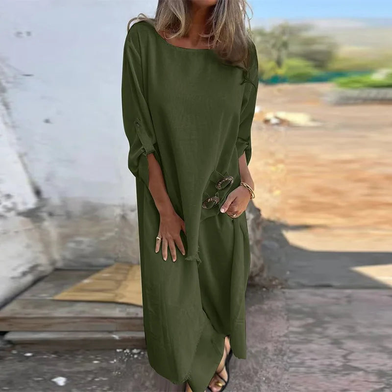 Conjunto Casual de Blusa y Pantalón Palazzo