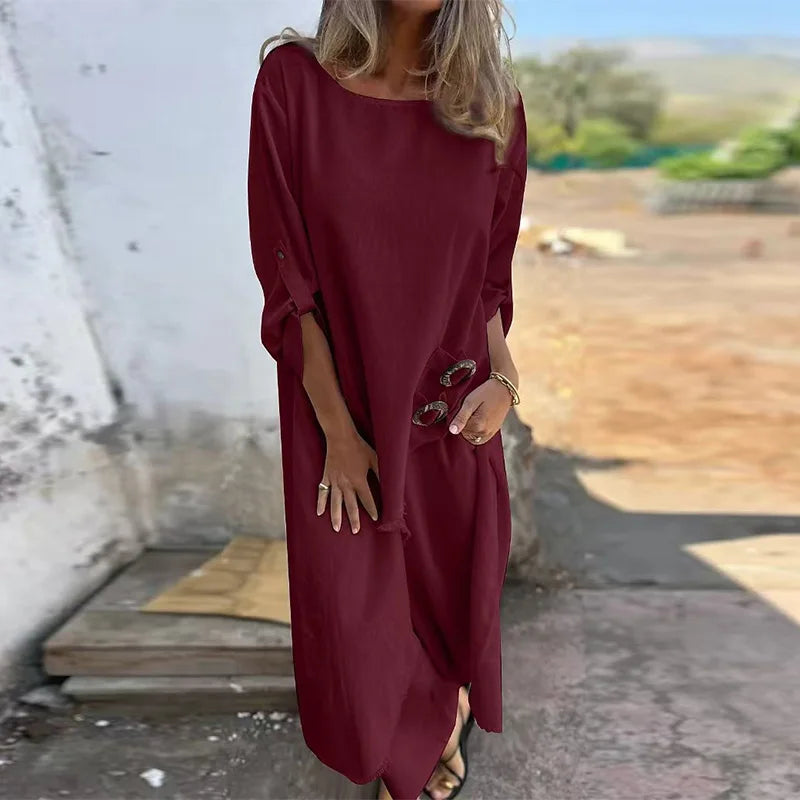 Conjunto Casual de Blusa y Pantalón Palazzo