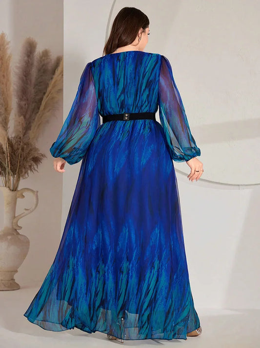 Vestido Largo Talla Grande