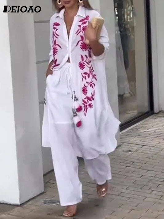 Conjunto con Estampado Floral