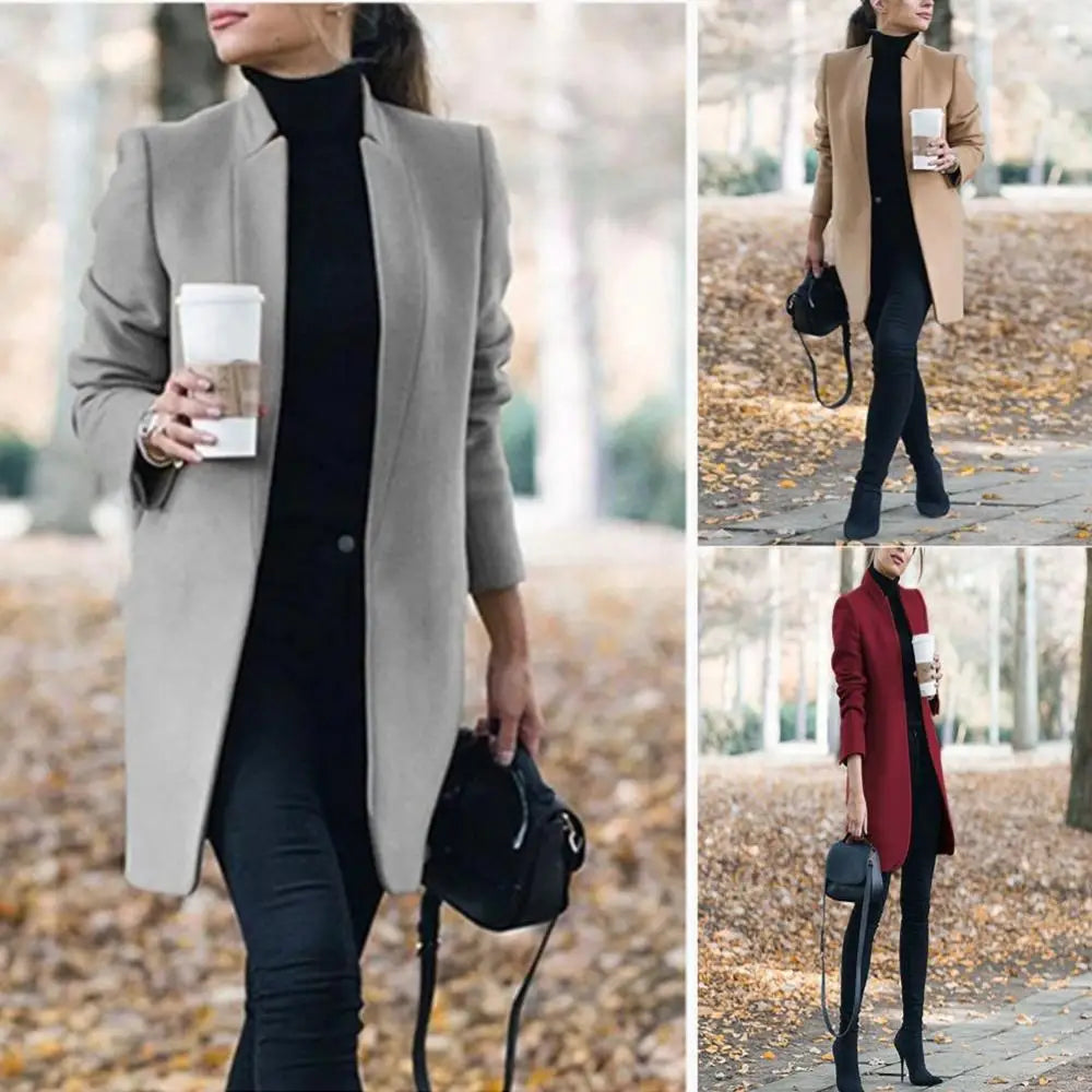 Abrigo Elegante de Invierno M-5XL