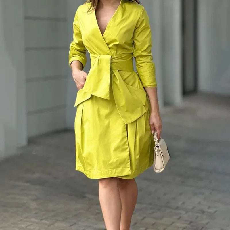 Vestido Casual Blazer S-XXXL