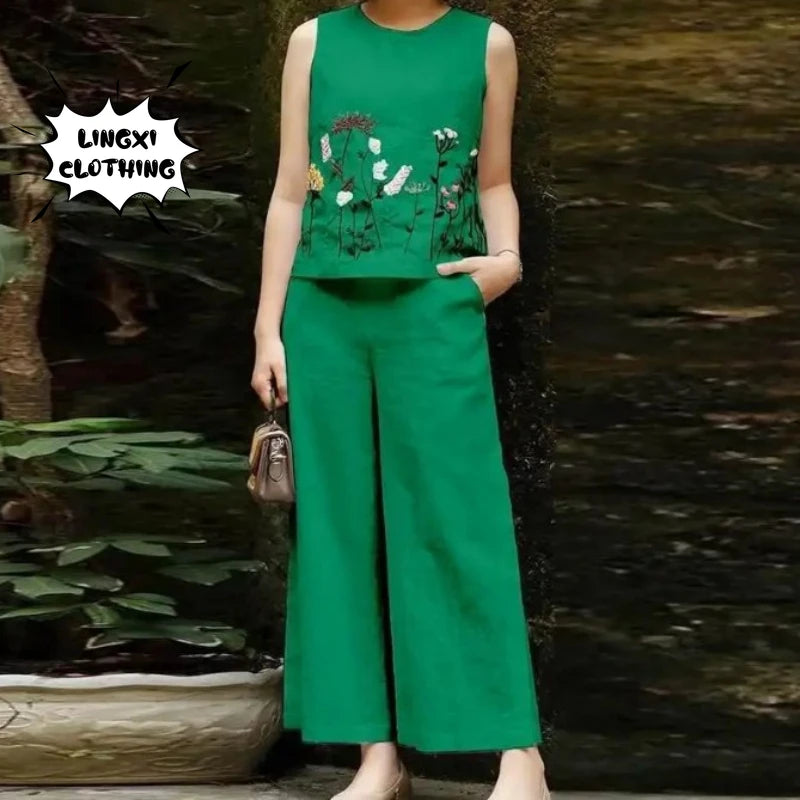 Elegant Casual Two Piece Set