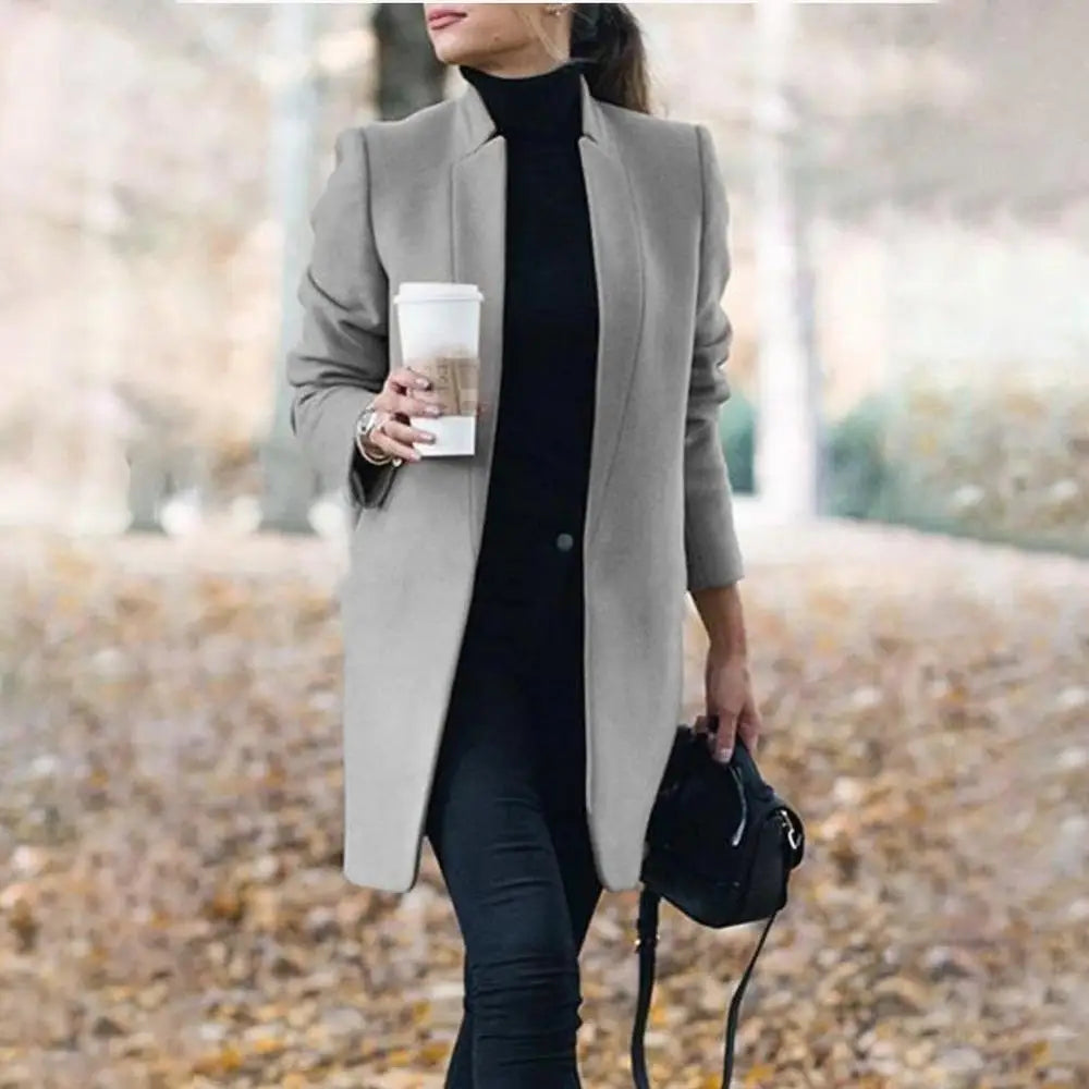 Abrigo Elegante de Invierno M-5XL