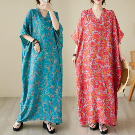 Vintage Summer Long Dress