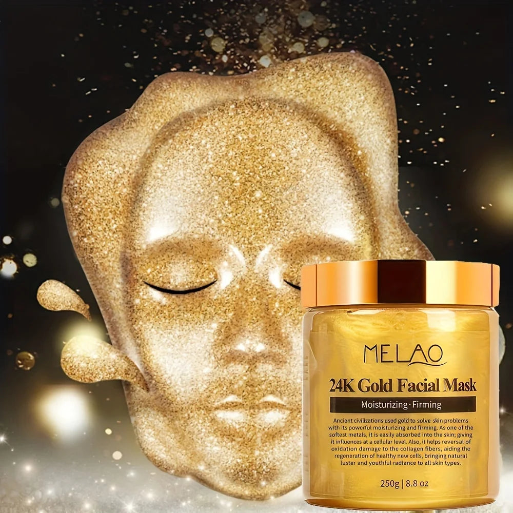 Mascarilla Facial de Oro 24K MELAO - 250g