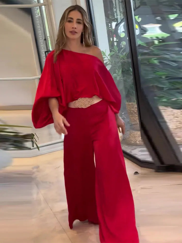 Conjunto Monocromático Rojo S-XXL
