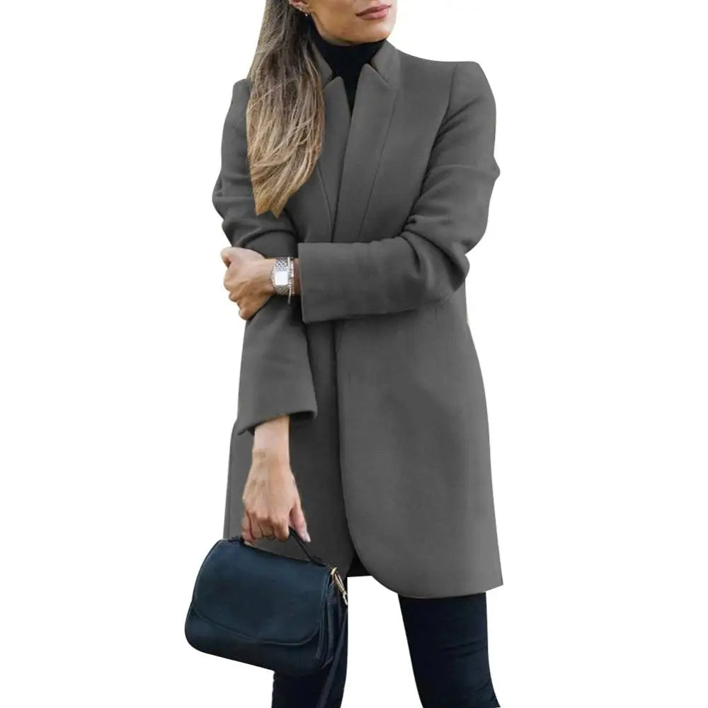 Abrigo Elegante de Invierno M-5XL