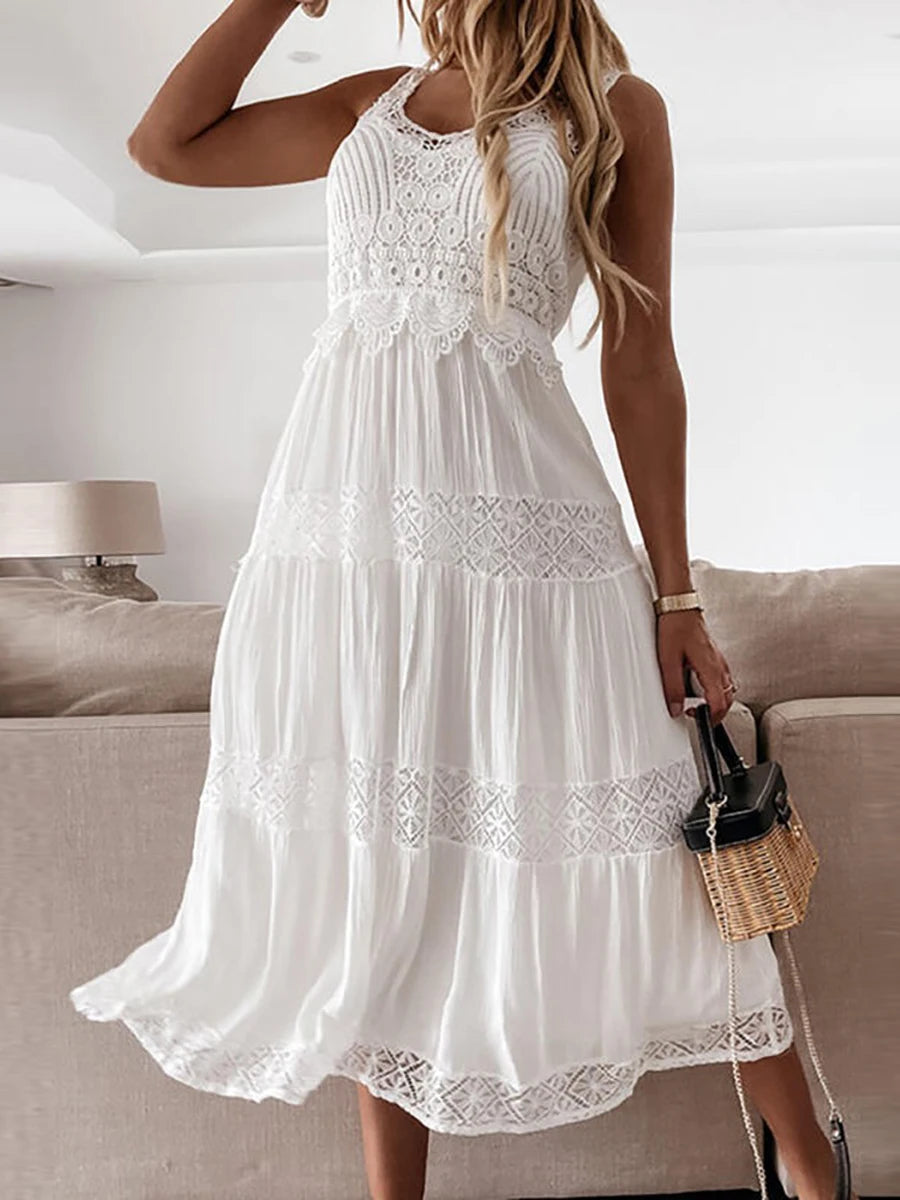 White Summer Dress