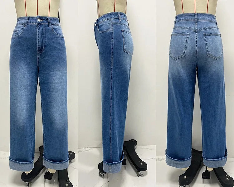 Jeans Rectos de Mujer S- XXL