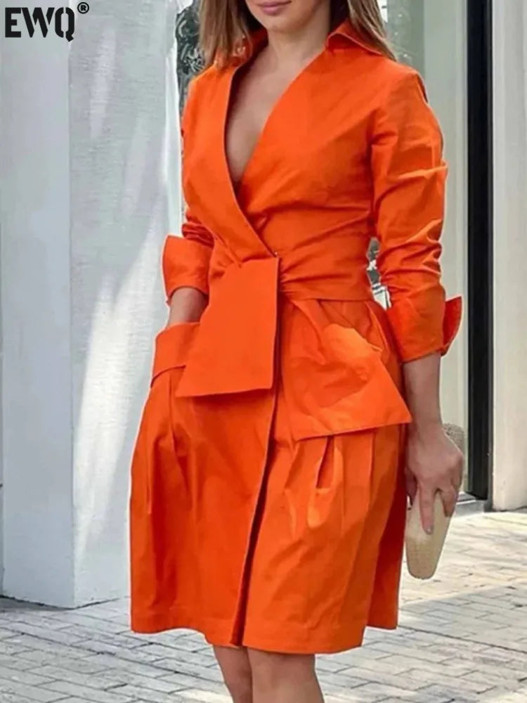 Vestido Casual Blazer S-XXXL