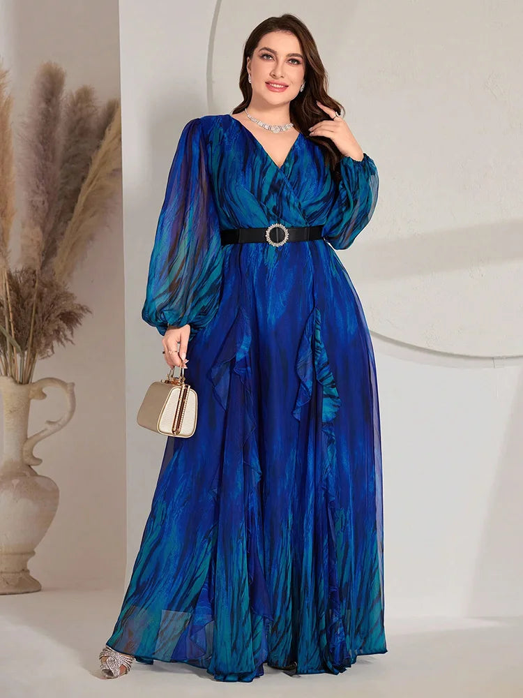 Vestido Largo Talla Grande