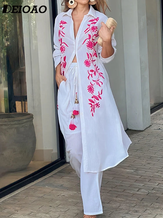 Conjunto con Estampado Floral