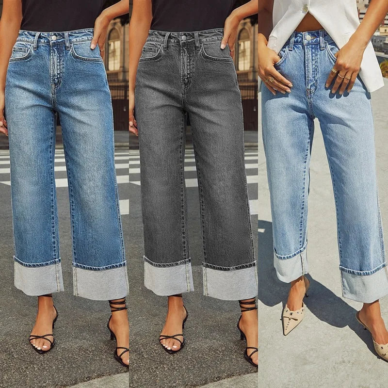 Jeans Rectos de Mujer S- XXL