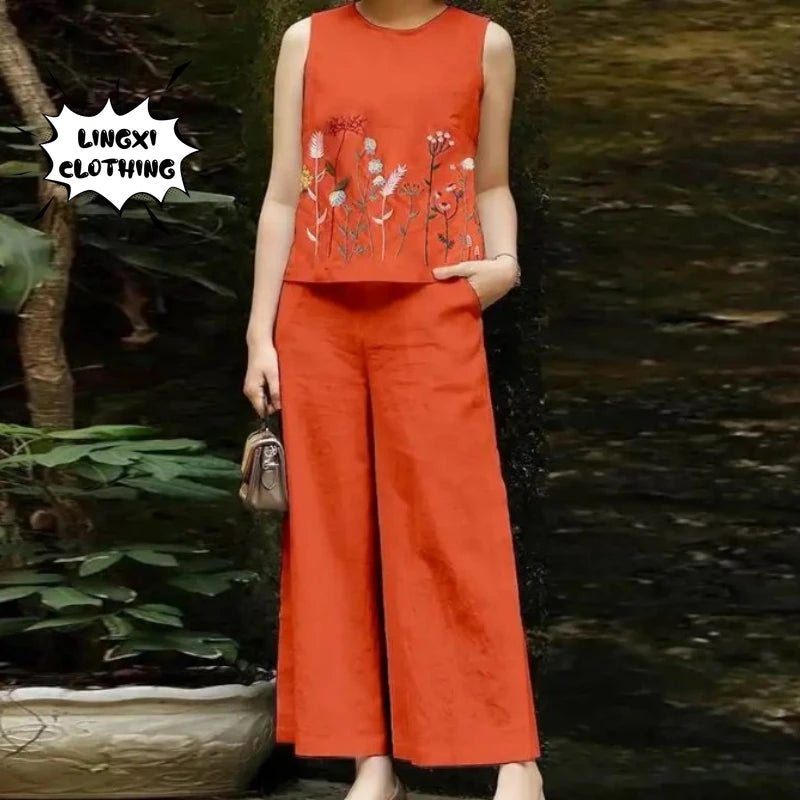 Elegant Casual Two Piece Set