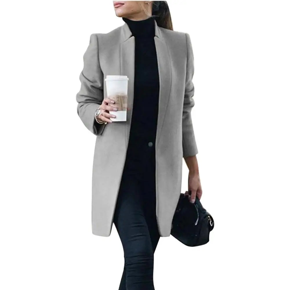 Abrigo Elegante de Invierno M-5XL