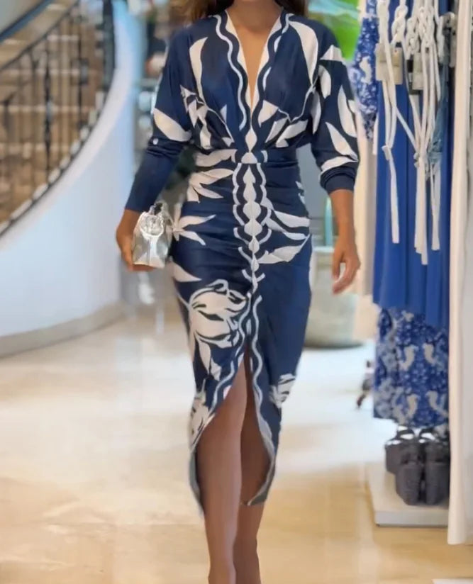 Vestido Elegante Floral S-XL