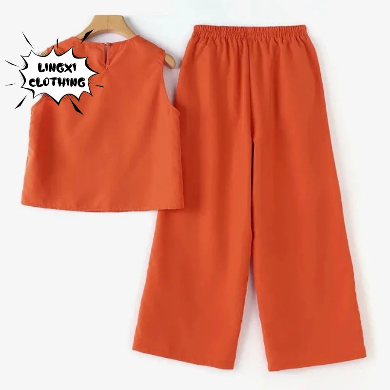 Elegant Casual Two Piece Set