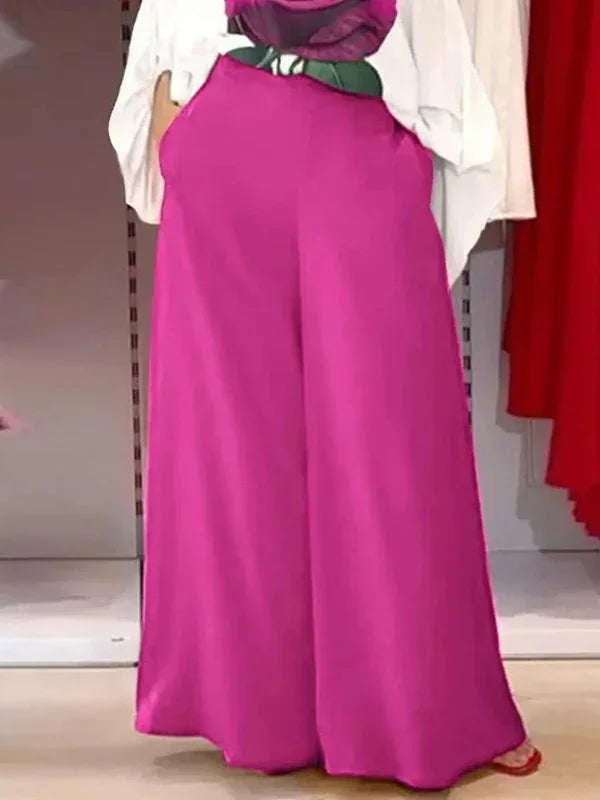 Pantalones de Pierna Ancha