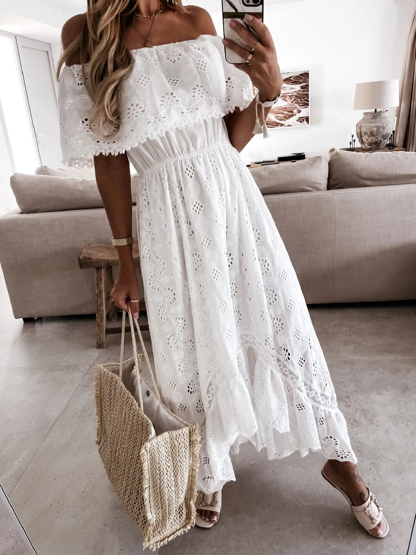 White Summer Dress