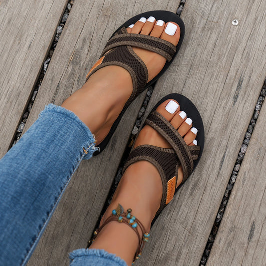 Sandalias Planas Deportivas para Mujer – Diseño Ligero y Versátil