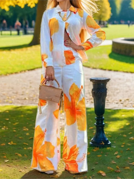 Conjunto Casual Fashion Estampado S-2XL