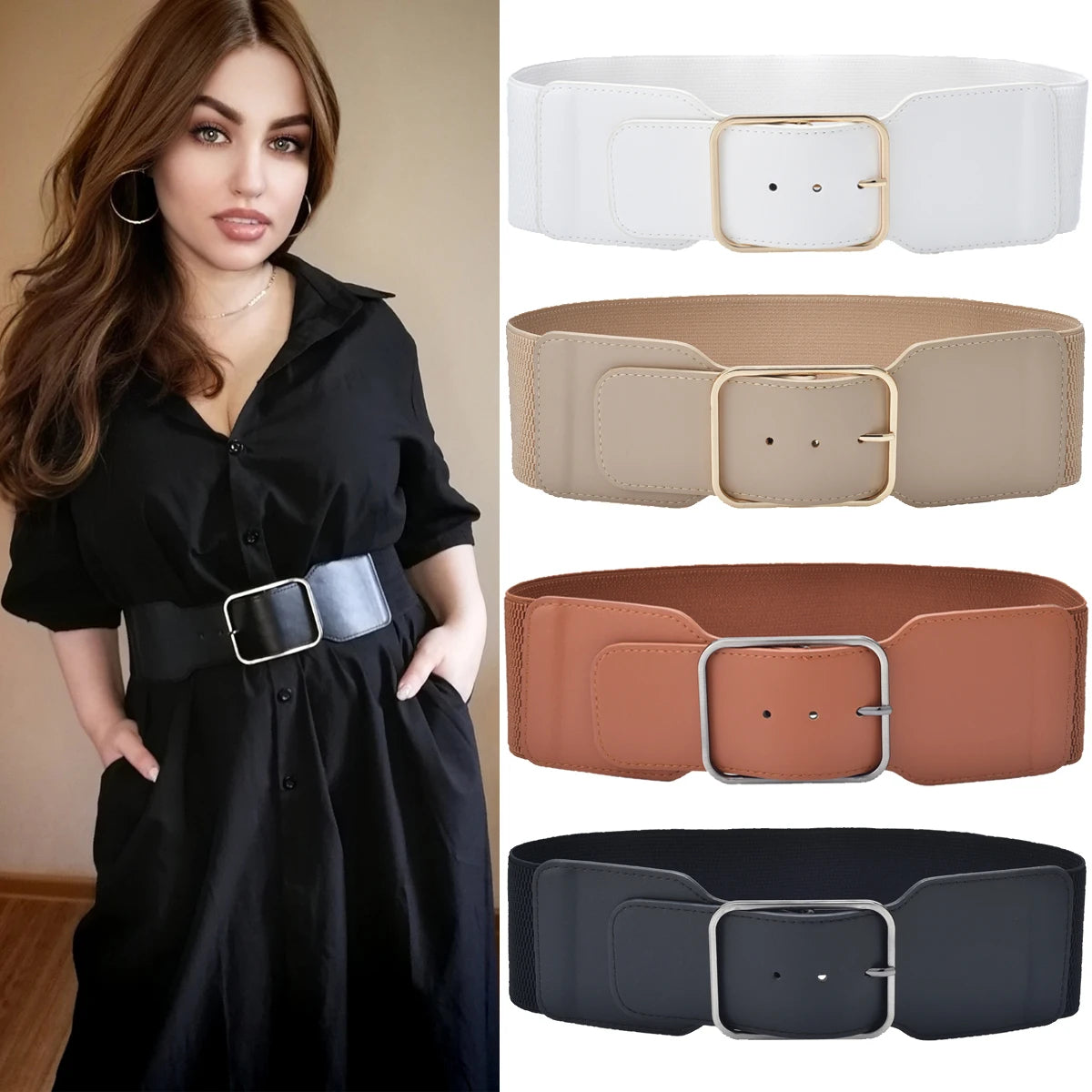 Elegant Elastic Belt Estilo Victoria Elegant Elastic Belt Estilo Victoria