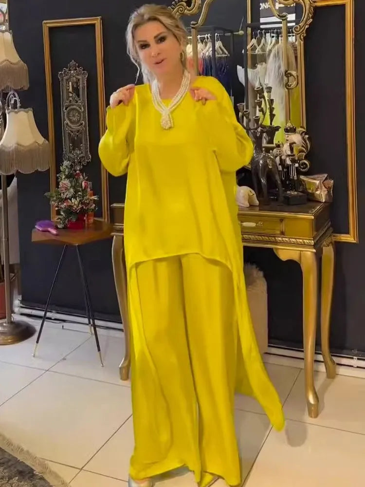 Conjunto de 2 Piezas Amarillo