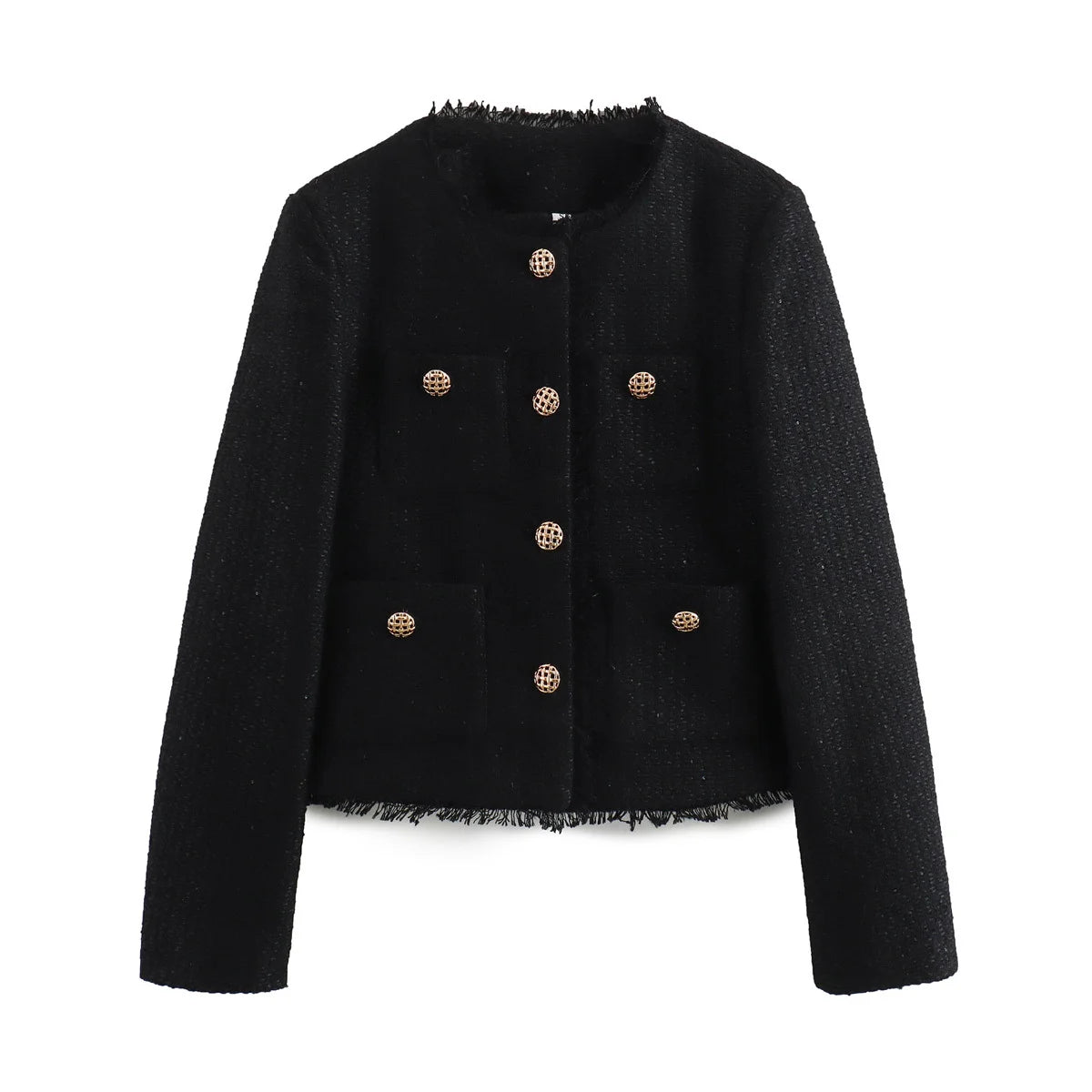 Chaqueta Tweed Vintage para Mujer