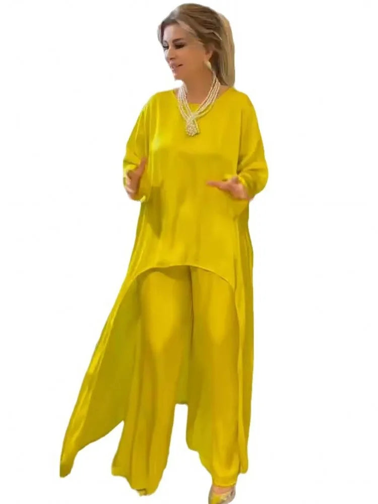 Conjunto de 2 Piezas Amarillo