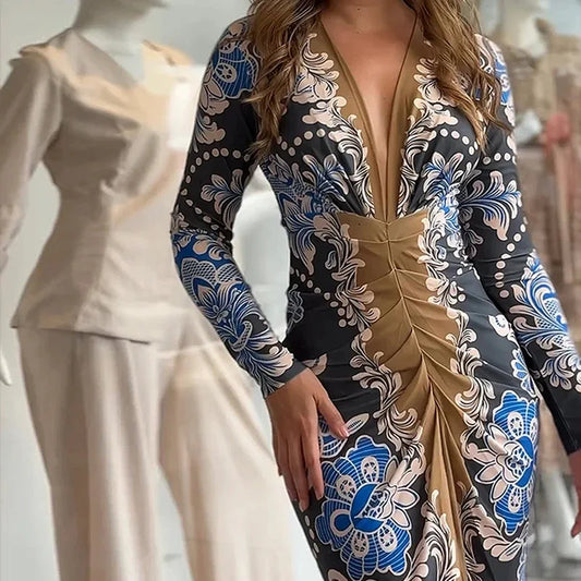 Vestido Estampado XS-XXXL