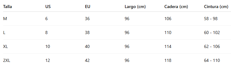 Pantalón de Chiffón (M-2XL)