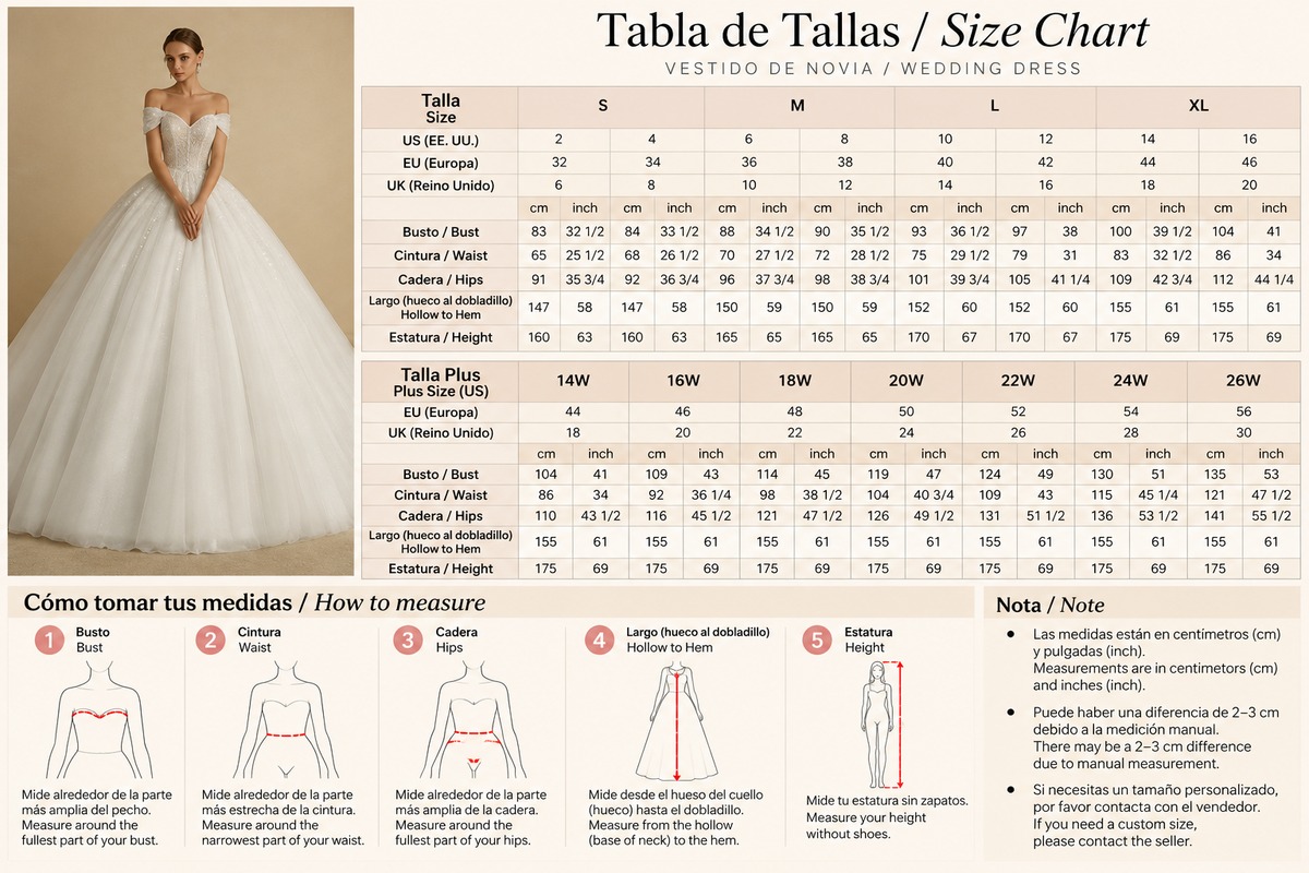 Vestido de Novia Princesa con Apliques y Pedrería