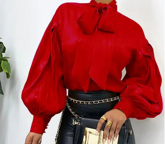 Vintage Style Shirt with Ruffles