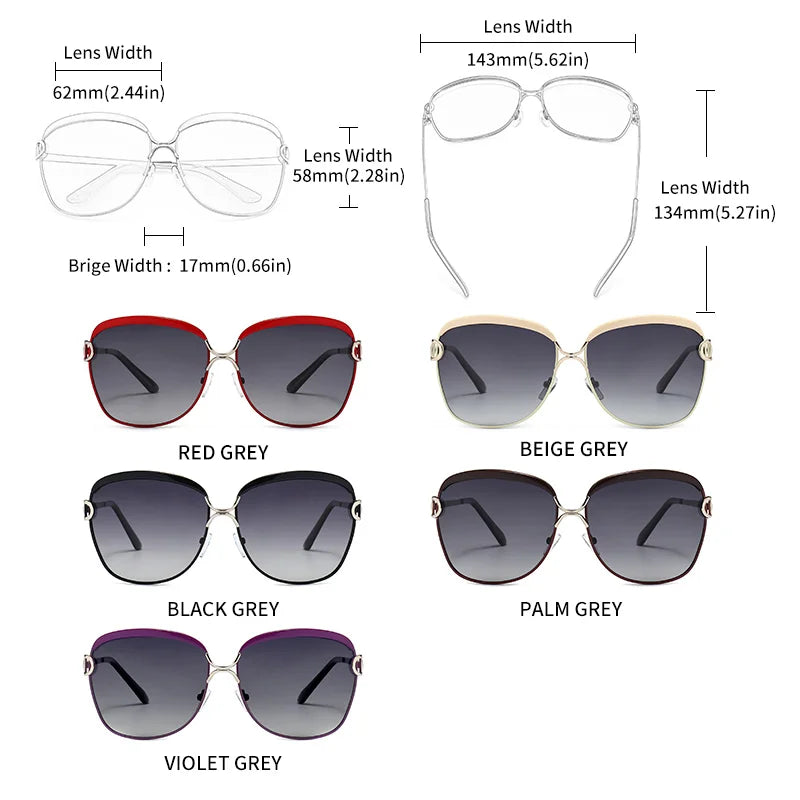 Gafas de Sol Polarizadas para Mujer